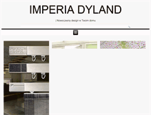 Tablet Screenshot of imperia-dyland.pl
